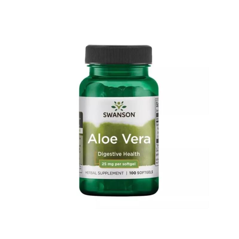 Swanson Aloe Vera 25 Mg 100 K
