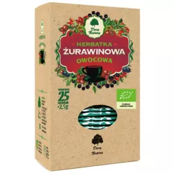 DARY NATURY HERBATA ŻURAWINOWA EKO 25X2,5G DARY NATURY HERBATA ŻURAWINOWA EKO 25X2,5G