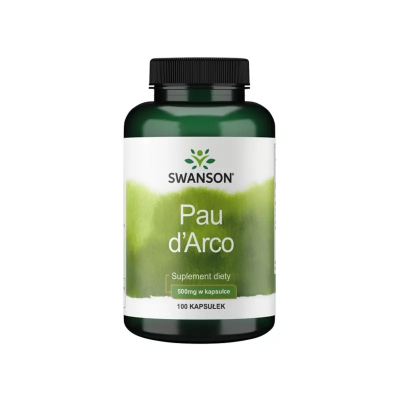 Swanson Pau D'Arco 500 Mg 100 K Swanson Pau D'Arco 500 Mg 100 K