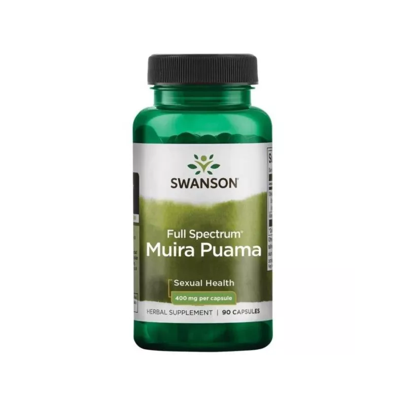 Swanson Fs Muira Puama 400 Mg 90 K Swanson Fs Muira Puama 400 Mg 90 K
