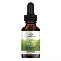 Swanson Ginko Biloba Liquid 29,6 Ml Swanson Ginko Biloba Liquid 29,6 Ml
