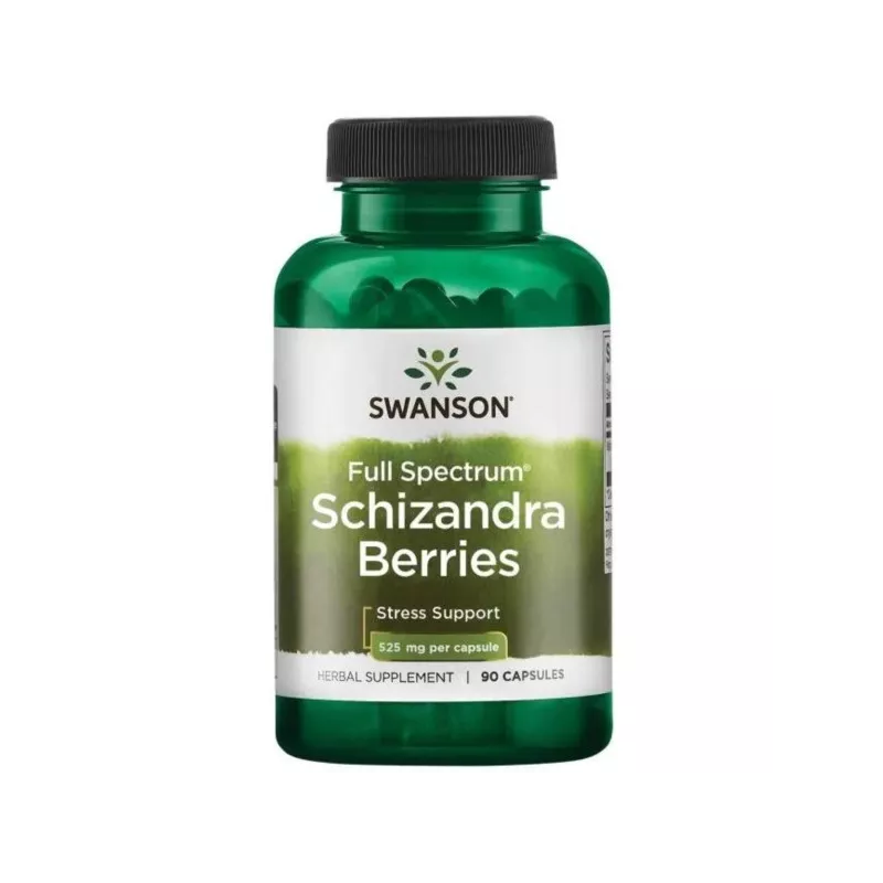 Swanson Schizandra Cytryniec Chiński 525 Mg 90 K
