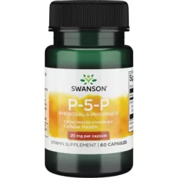 Swanson Witamina B 6 20 Mg 60 K