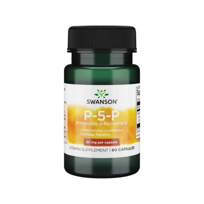 Swanson Witamina B 6 20 Mg 60 K Swanson Witamina B 6 20 Mg 60 K