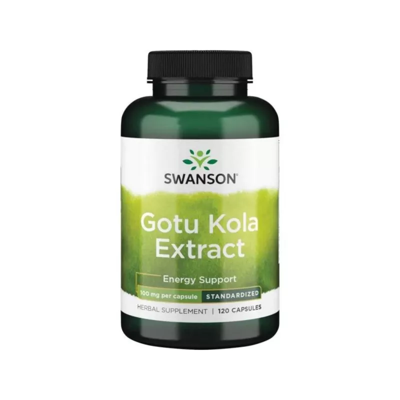 Swanson Gotu Kola Ekstrakt 100 Mg 120 K Swanson Gotu Kola Ekstrakt 100 Mg 120 K