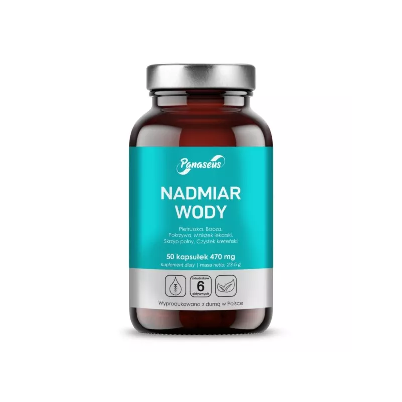 Panaseus Nadmiar Wody 470 mg 50 k
