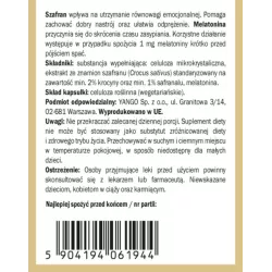 Yango Szafran z melatoniną 60 k