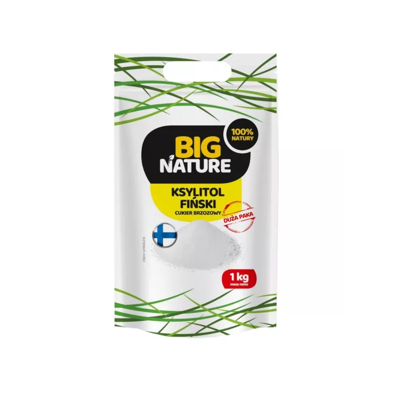 Big Nature Ksylitol Fiński 1 kg Big Nature Ksylitol Fiński 1 kg