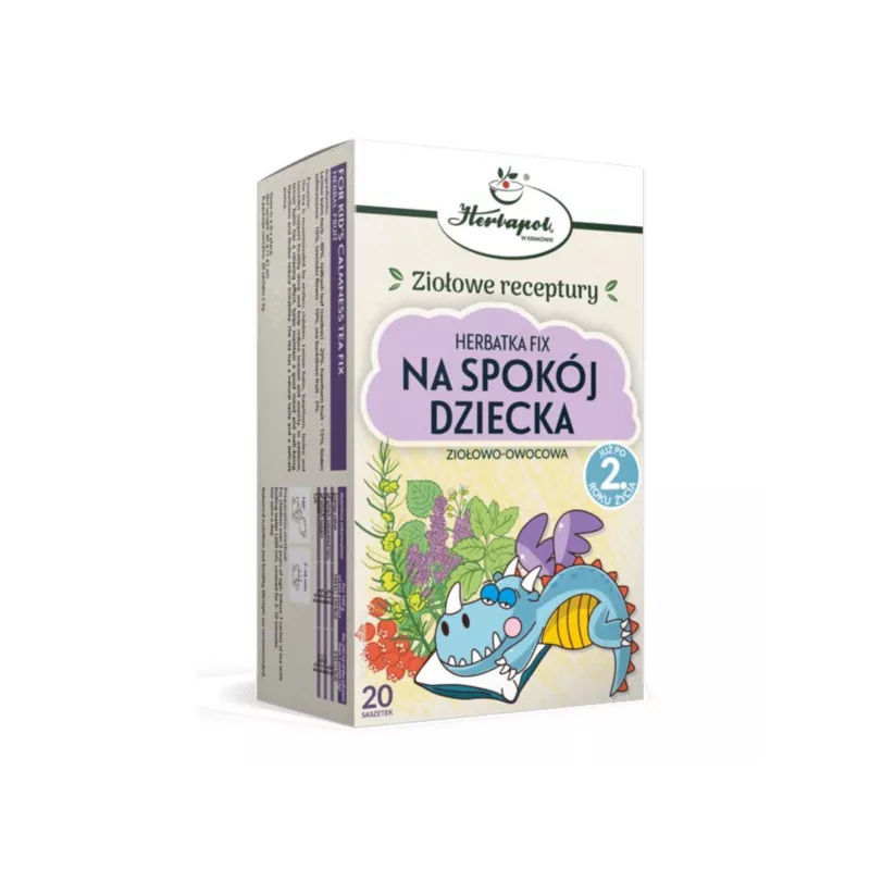 Herbapol Herbatka Na Spokój Dziecka 20 sasz. Herbapol Herbatka Na Spokój Dziecka 20 sasz.