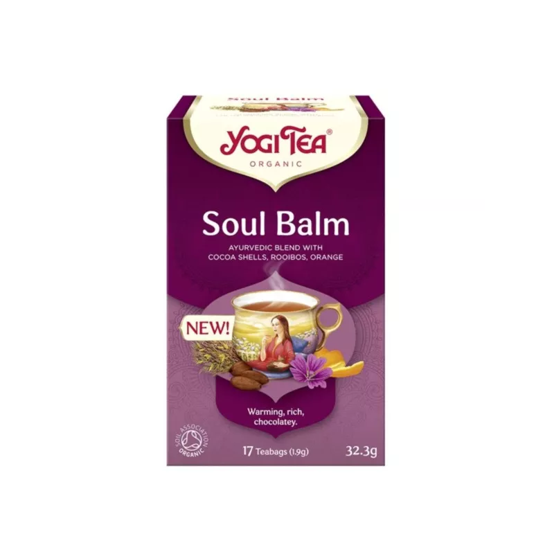 Yogi Tea Herbata Soul Balm balsam dla duszy 17X1,9 Yogi Tea Herbata Soul Balm balsam dla duszy 17X1,9