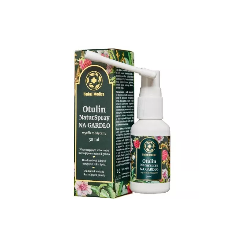 Herbal Medica Otulin NaturSpray na gardło 30 ml