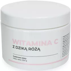 Visanto Witamina C z Dziką Różą 300 G Visanto Witamina C z Dziką Różą 300 G