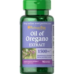 PURITANS PRIDE OLEJEK Z OREGANO EKSTRAKT 90 KAP