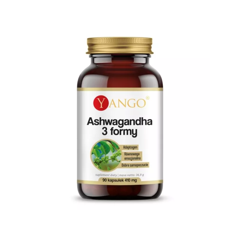 Yango Ashwagandha 3 formy 90 k