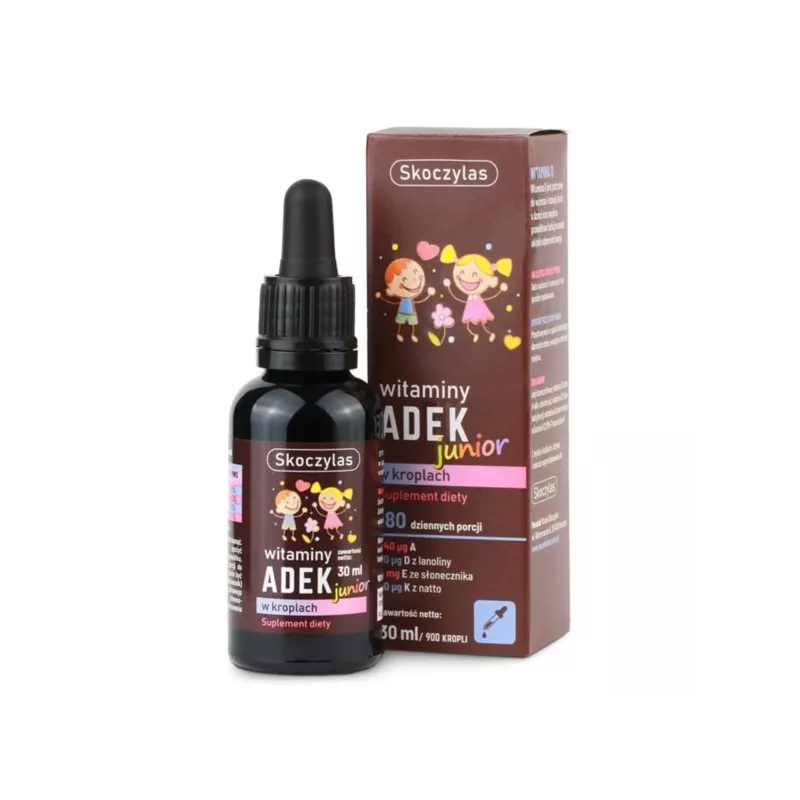 Skoczylas Witamina ADEK Junior 180 porcji 30 ml