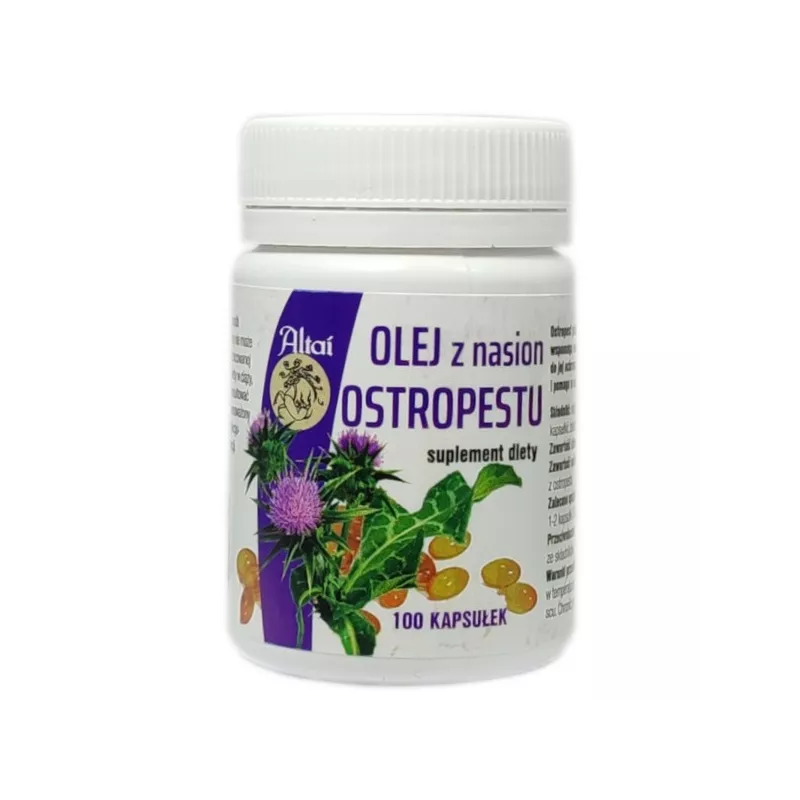 Altai Olej z NASION OSTROPESTU 100 k.