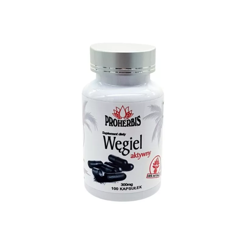 Proherbis Węgiel aktywny 100 k. Proherbis Węgiel aktywny 100 k.
