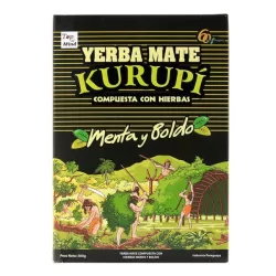 Yerba Mate Kurupi Compuesta con Hierbas 500 g Yerba Mate Kurupi Compuesta con Hierbas 500 g