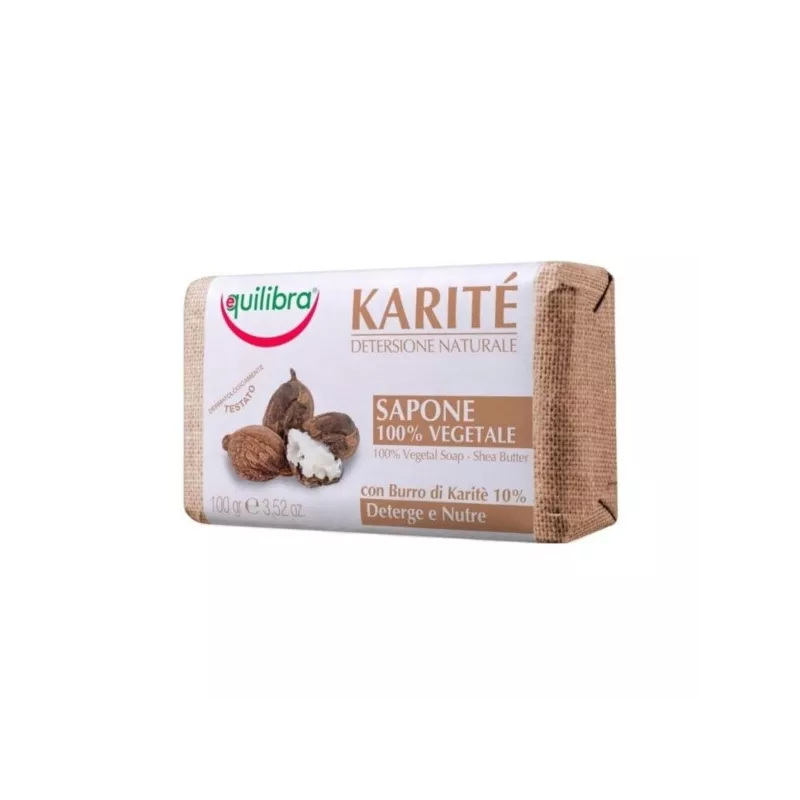 Equilibra Mydło Z Masłem Shea 100G Equilibra Mydło Z Masłem Shea 100G