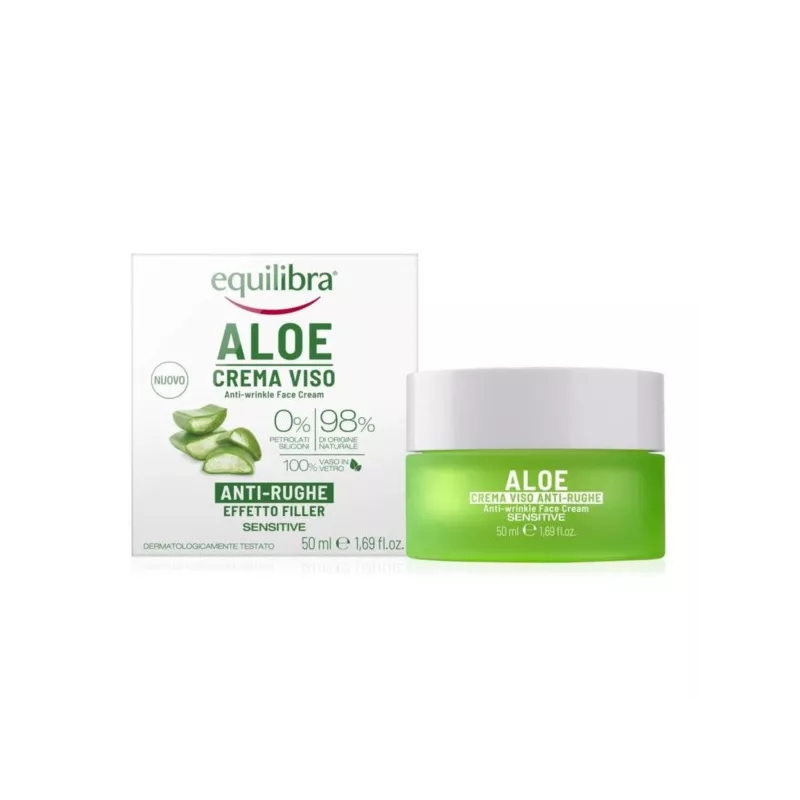 Equilibra Aloesowy Krem Przeciwzmarszczkowy 50 ml Equilibra Aloesowy Krem Przeciwzmarszczkowy 50 ml