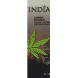India Serum do Suchej Skóry Z Olejem Z Konopi 50ml