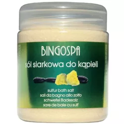 Bingospa Sól Siarkowa do kąpieli 600 G Bingospa Sól Siarkowa do kąpieli 600 G