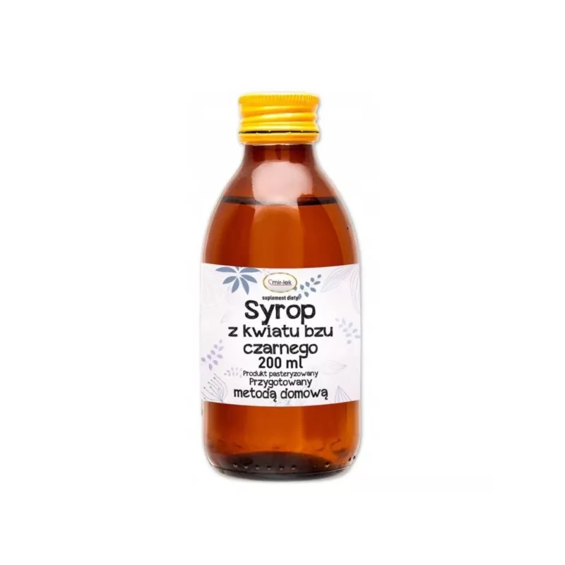 Mirlek Syrop Kwiat Bzu Czarnego 200 ml Mirlek Syrop Kwiat Bzu Czarnego 200 ml