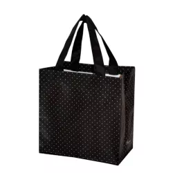 Torba Z Pp Seria Mini Kropki czarne 10 L