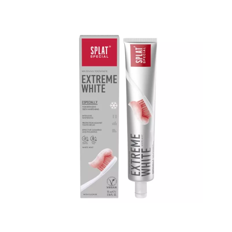 Splat Pasta Do Zębów 75Ml Extreme White Splat Pasta Do Zębów 75Ml Extreme White
