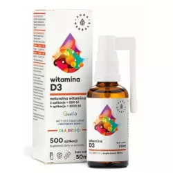 Aura Herbals Witamina D3 dla dzieci 50ml MCT