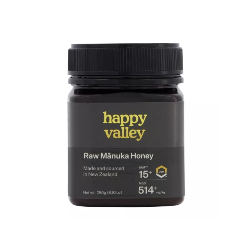 Happy Valley Miód Manuka Umf 15+ Mg 514+ 250 G Happy Valley Miód Manuka Umf 15+ Mg 514+ 250 G
