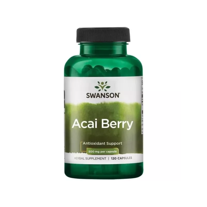Swanson Acai Berry 500Mg 120Kaps. Swanson Acai Berry 500Mg 120Kaps.