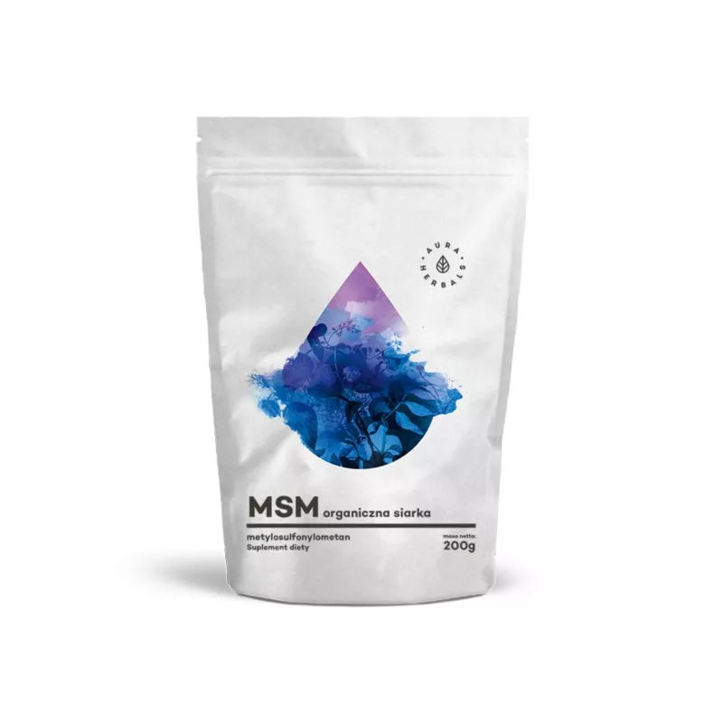 Aura Herbals Msm Organiczy Związek Siarki 200G