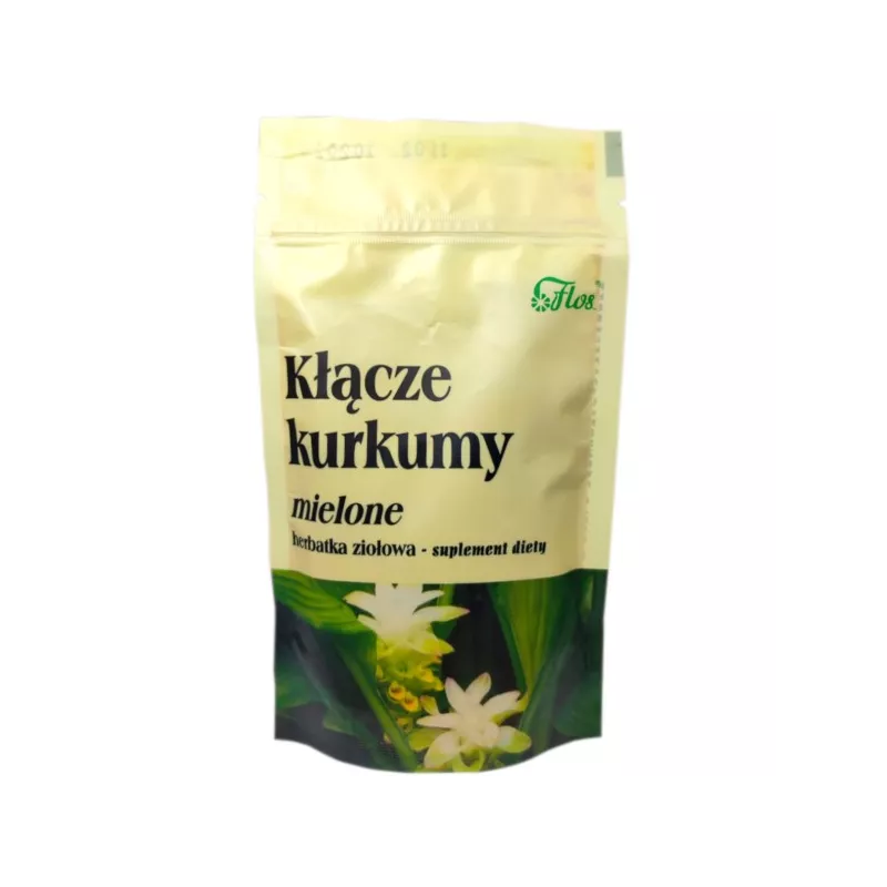 Flos Kurkuma Kłącze 80 G Działa Przeciwzapalnie Flos Kurkuma Kłącze 80 G Działa Przeciwzapalnie