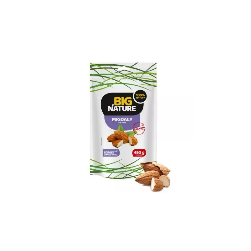 Big Nature Migdały suszone 450 g