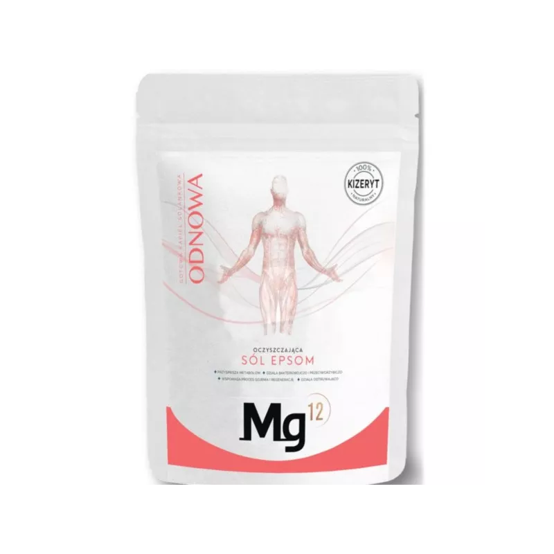 Mg12 Sól Epsom Odnowa4Kg Dziłanie Przeciwgrzybicze