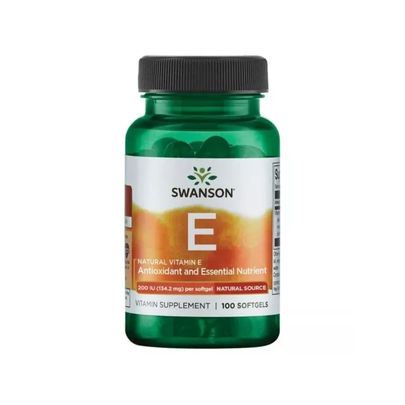 Swanson Witamina E Naturalna 200 Iu 100 K Swanson Witamina E Naturalna 200 Iu 100 K