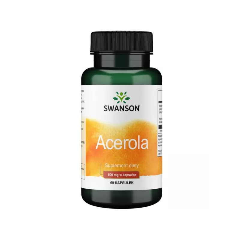 Swanson Acerola 500 Mg 60 K Wzmacnia Odporność Swanson Acerola 500 Mg 60 K Wzmacnia Odporność