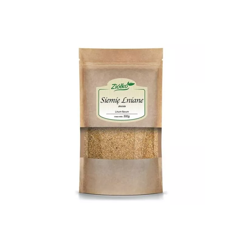 Ziółko Siemię Lniane złociste mielone 500 g