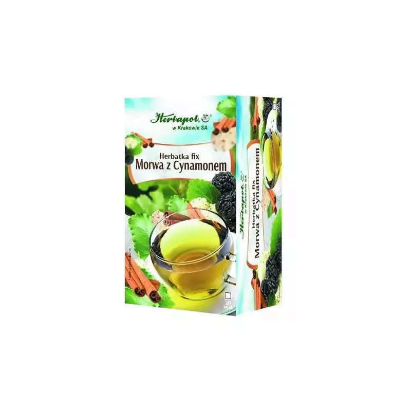 Herbapol Her. Fix Morwa Z Cynamonem 2Gx20Szt Herbapol Her. Fix Morwa Z Cynamonem 2Gx20Szt
