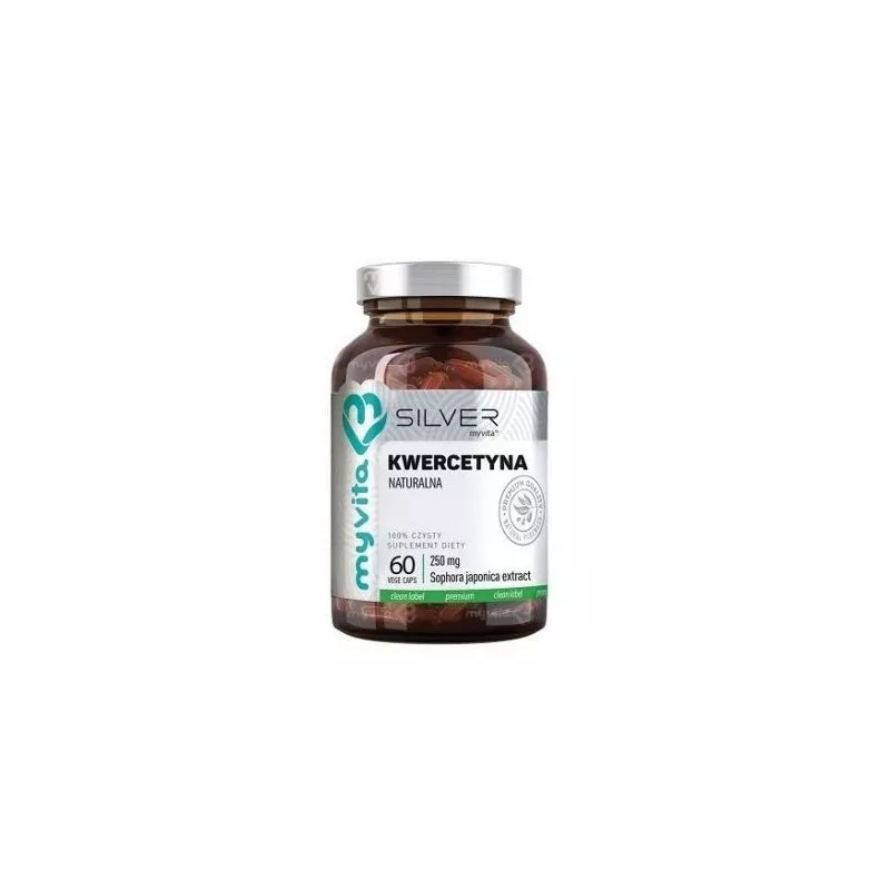 Myvita Silver Kwercytyna naturalna 60 k vege Myvita Silver Kwercytyna naturalna 60 k vege