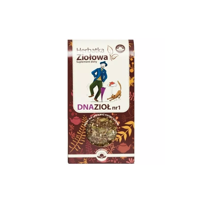 Natura Wita Herbatka Ziołowa Dnazioł Nr 1 80G
