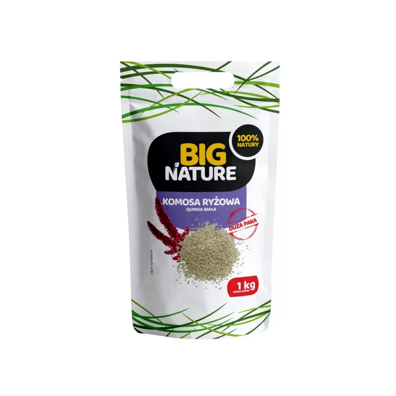 Big Nature Quinoa Komosa Ryżowa biała 1000 g Big Nature Quinoa Komosa Ryżowa biała 1000 g