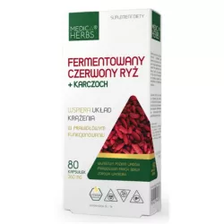 Medica Herbs Fermentowany Czerwony Ryż + Karczoch Medica Herbs Fermentowany Czerwony Ryż + Karczoch