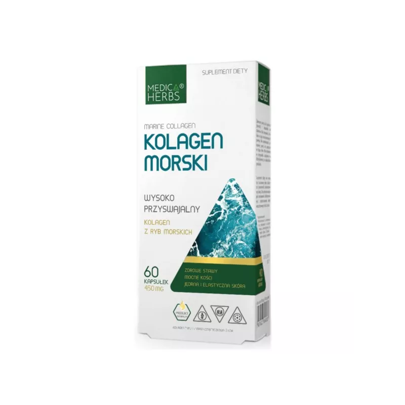 Medica Herbs Kolagen Morski 60 k Marine Collagen