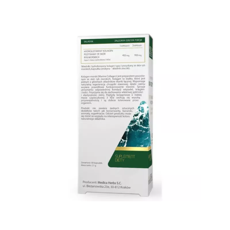 Medica Herbs Kolagen Morski 60 k Marine Collagen