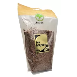 Astron Len Brązowy 500 g nasiona Astron Len Brązowy 500 g nasiona