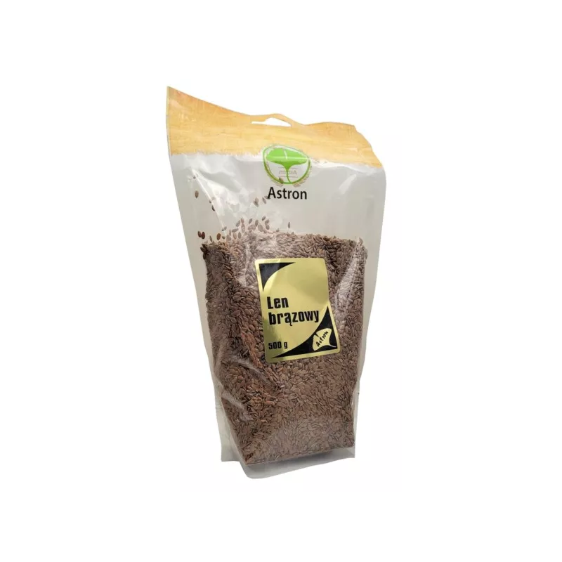 Astron Len Brązowy 500 g nasiona Astron Len Brązowy 500 g nasiona