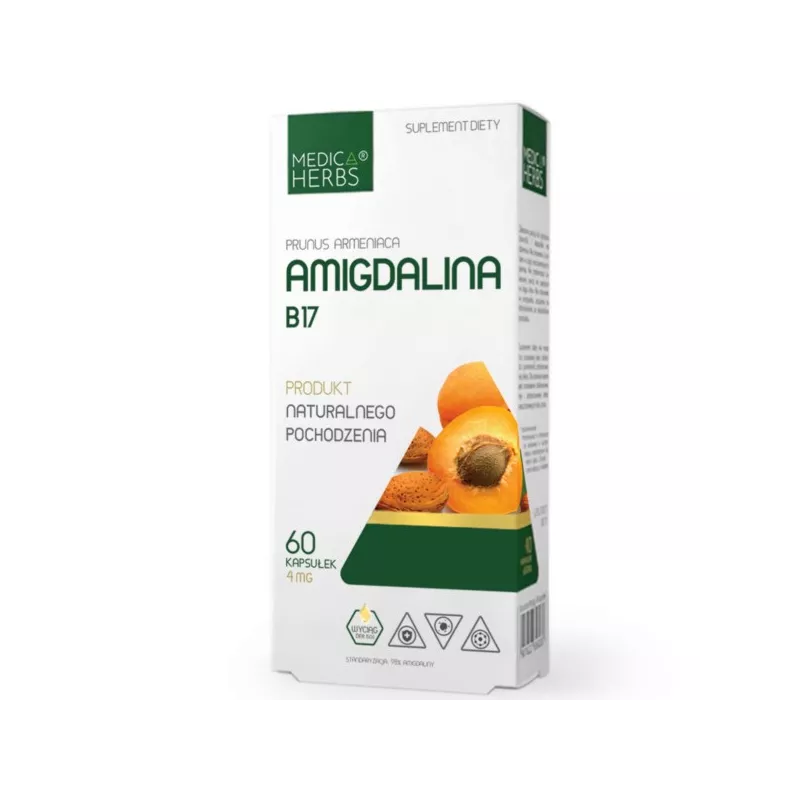 Medica Herbs Amigdalina B17 60 k Medica Herbs Amigdalina B17 60 k