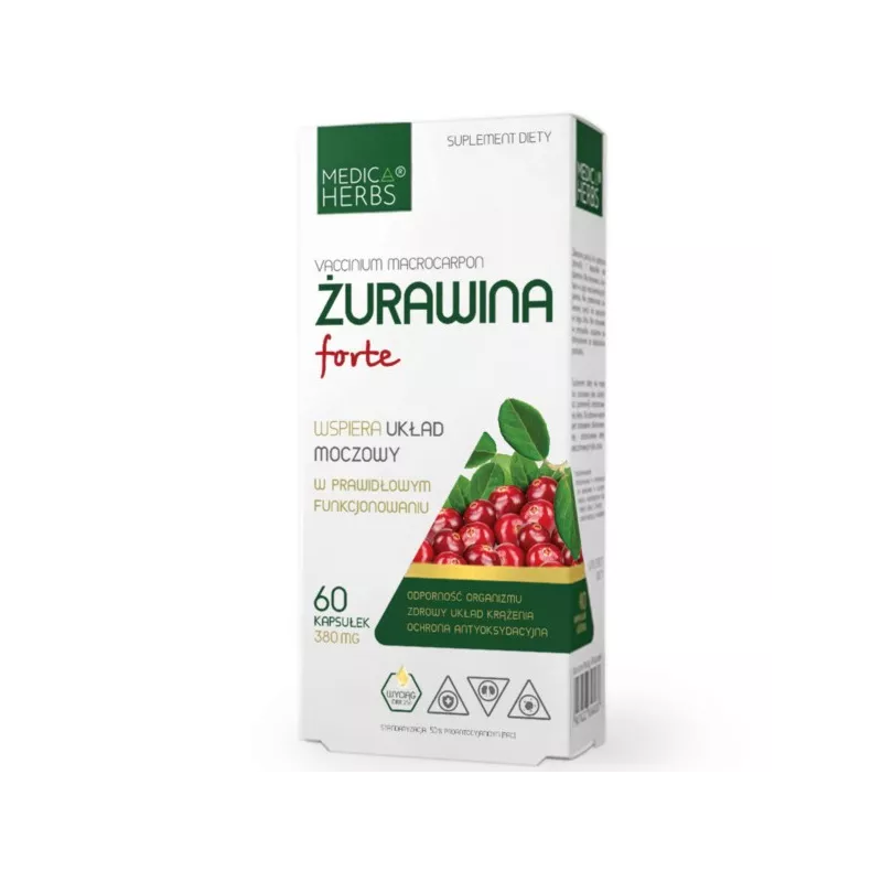 Medica Herbs Żurawina Forte 60 k Medica Herbs Żurawina Forte 60 k